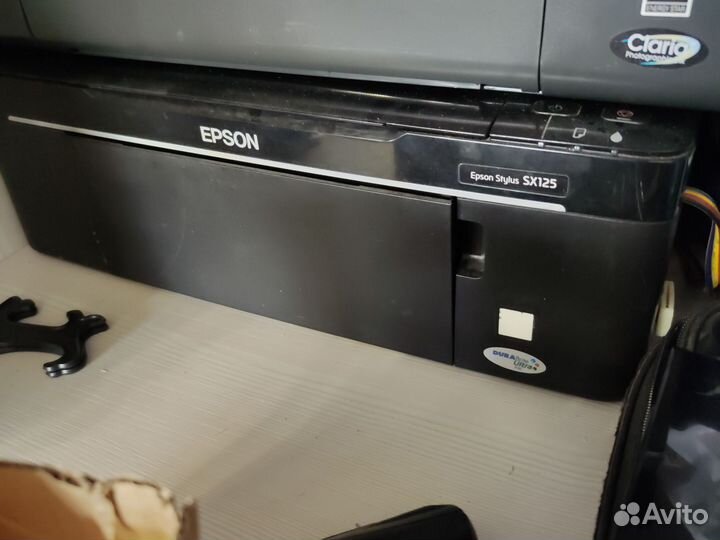 Цветной струйный принтер epson stylus SX125