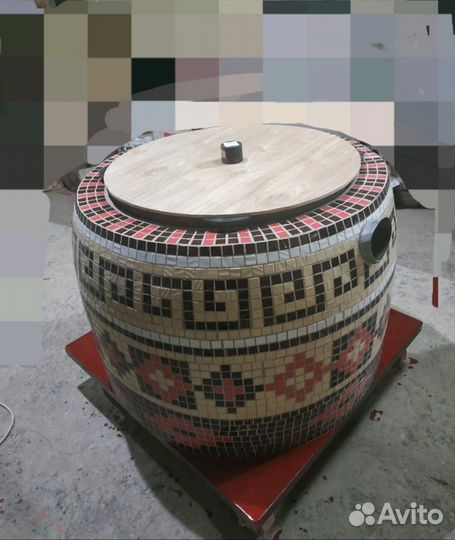 Казан с очагом