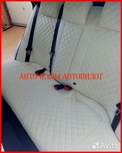 Чехлы Автопилот Nissan Almera Classic из экокожи