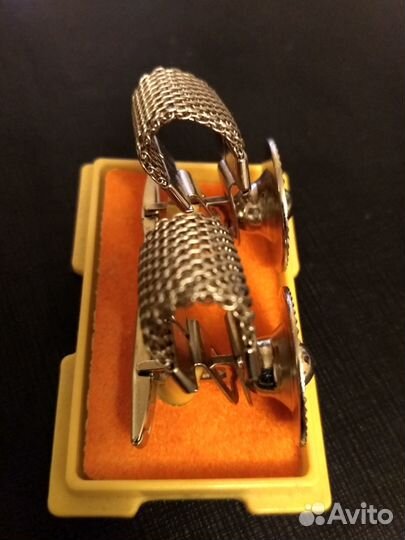 Запонки СССР винтажные