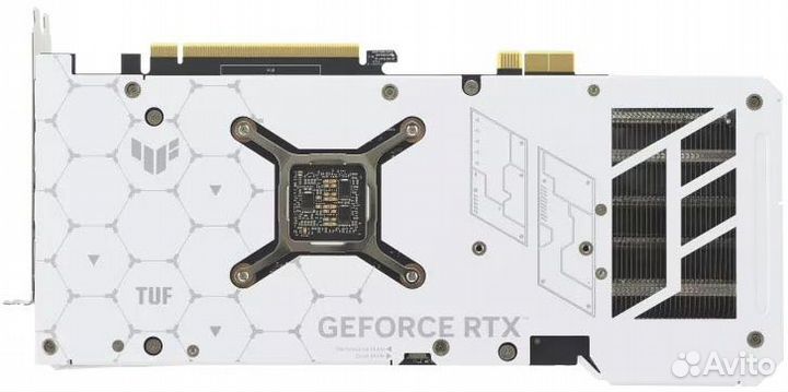 Видеокарта asus nVidia GeForce RTX 4070 Ti Super 16Gb TUF-RTX4070TIS-16G-BTF-white