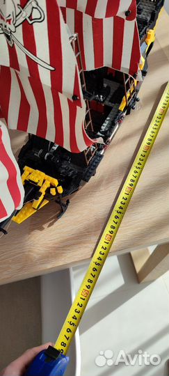 Lego пиратский корабль