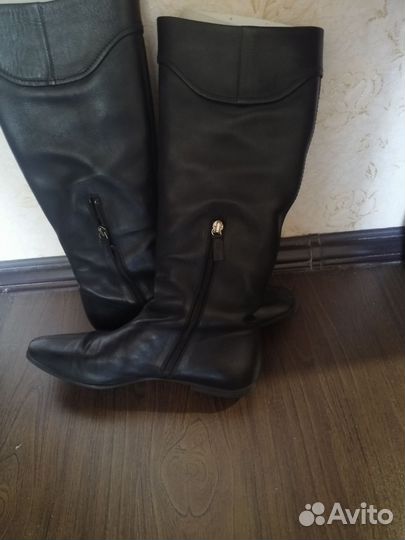 Сапоги демисезонные женские натуральная кожа