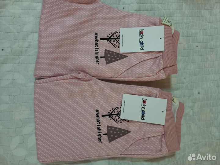 Брюки утепленные для девочки Lucky Child новые