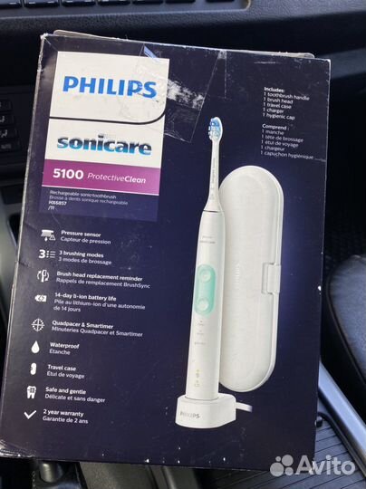 Зубная щетка Philips Sonicare 5100 (новая,ориг)