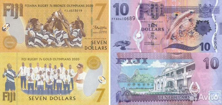 Банкноты Фиджи, Шри-Ланки