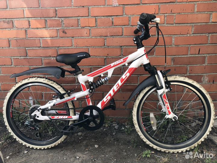 Подростковый, лёгкий, двухподвес Stels 290, 20