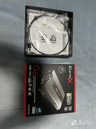 Звуковая карта Creative Sound BlasterX G6