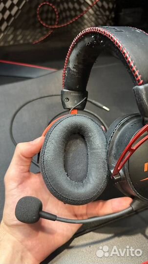 Проводные наушники HyperX Cloud Alpha HX-hsca-RD