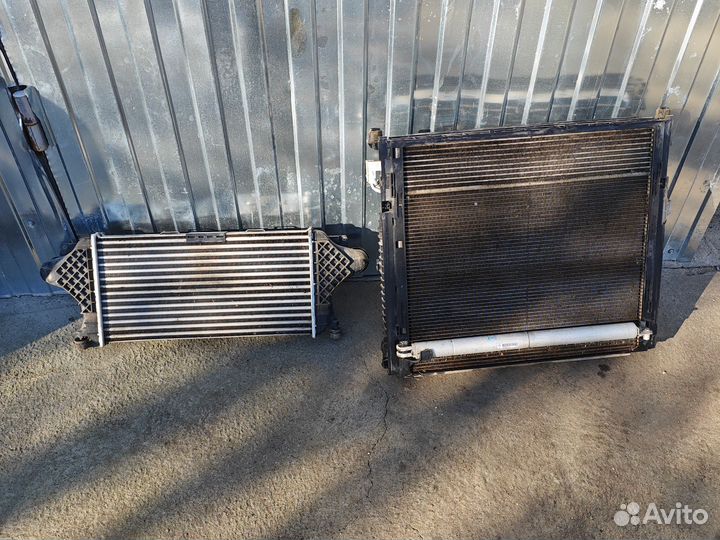 Кассета радиаторов ом642 Мерседес x166