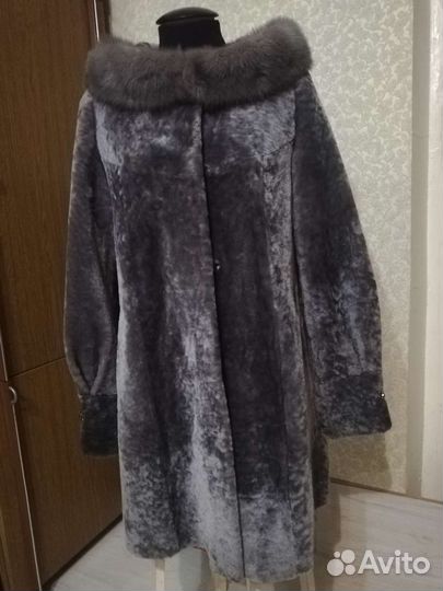Шуба мутоновая 46