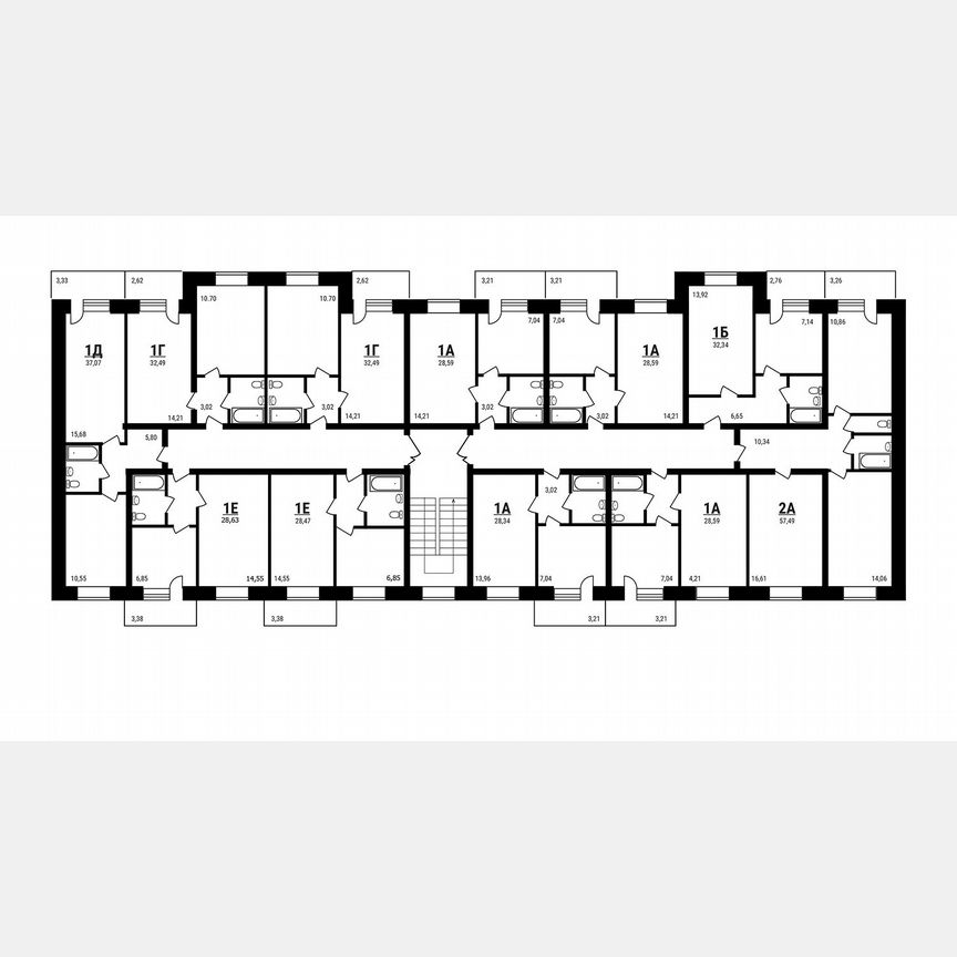 1-к. квартира, 32,5 м², 5/5 эт.