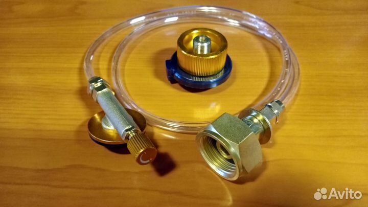 Адаптер переходник для заправки газовых баллонов