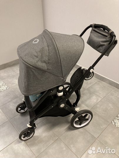 Коляска bugaboo lynx 2 в 1 с аксессуарами, подножк