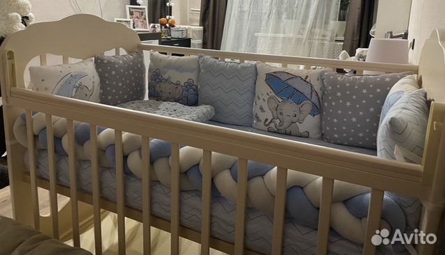 Бортики в кроватку