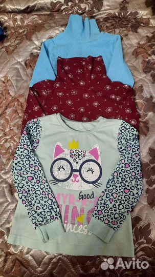 Детские вещи пакетом на девочку 3-4 года