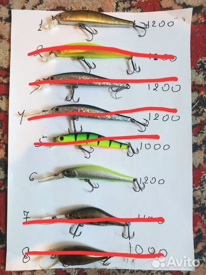 Воблеры Zipbaits и Megabass