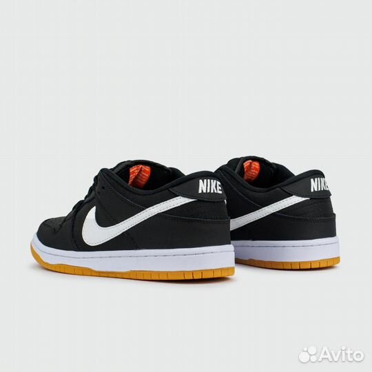 Кроссовки Nike Dunk Low Black / White Gum