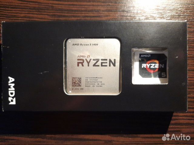 Процессор AMD Ryzen 5 1400 BOX