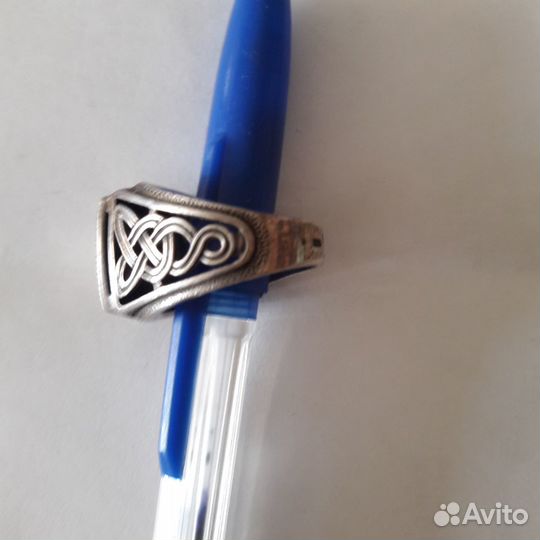 Перстень печатка серебро клеймо СССР 925проба