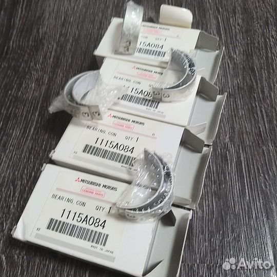 Вкладыши шатунные mitsubishi
