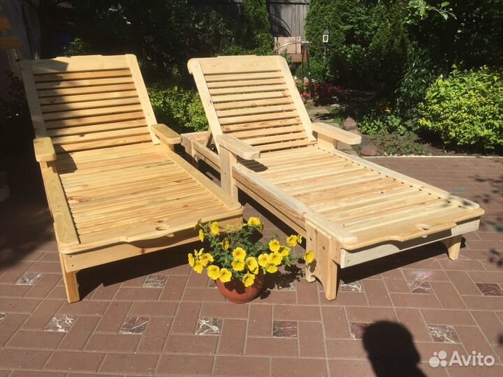Шезлонг для дачи