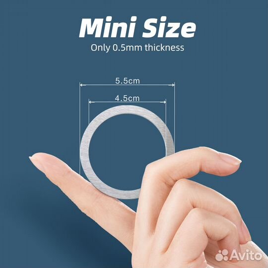 Для Magsafe металическая наклейка для iPhone