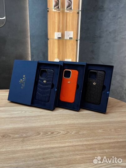 Кейс Caviar для iPhone 16 Pro Max Deep Blue