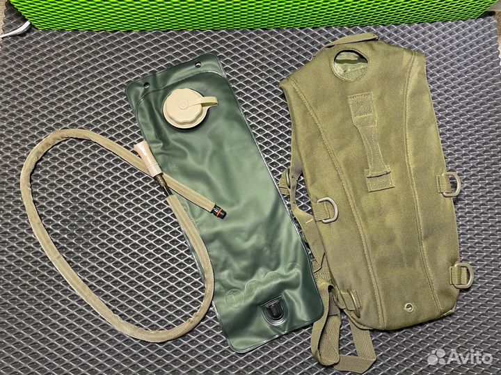 Рюкзак гидратор питьевая система олива 3л