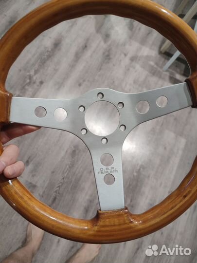 Руль o.b.a millenium оригинал Италия дерево