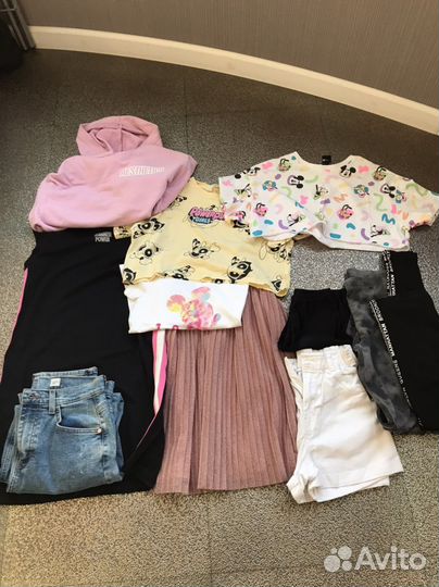 Вещи пакетом для девочки 146-158
