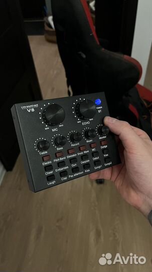 Звуковая карта live sound card v8
