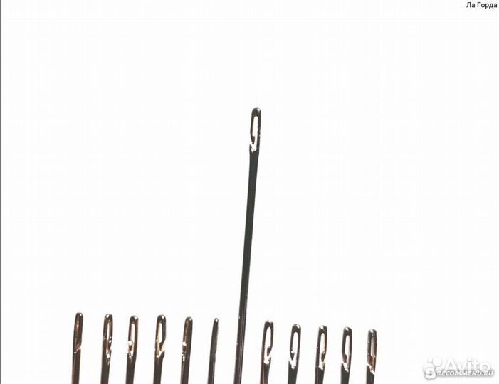 Набор игл для слабовидящих 12 шт/самовдеваемые игл