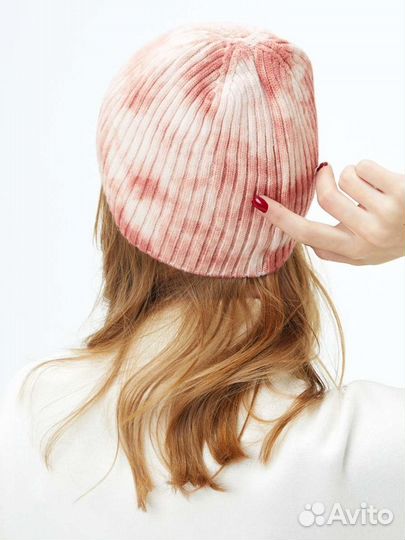 Шапка женская бини вязаная осенняя весна
