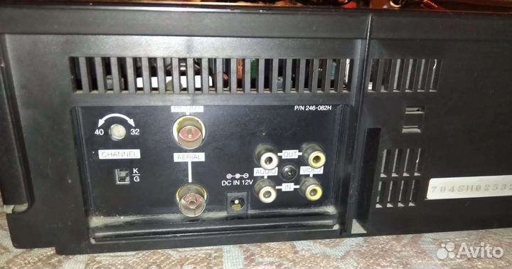 Видео плеер vhs LG с 29 видеокассетами