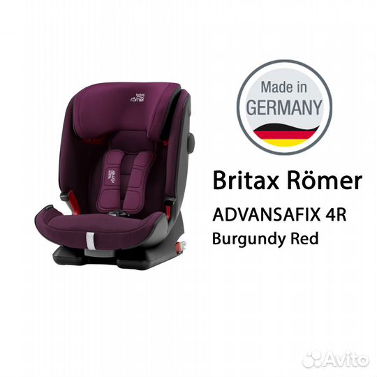 Britax romer advansafix 4R Burgundy Red