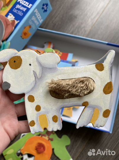 Гигантские пазлы djeco ферма