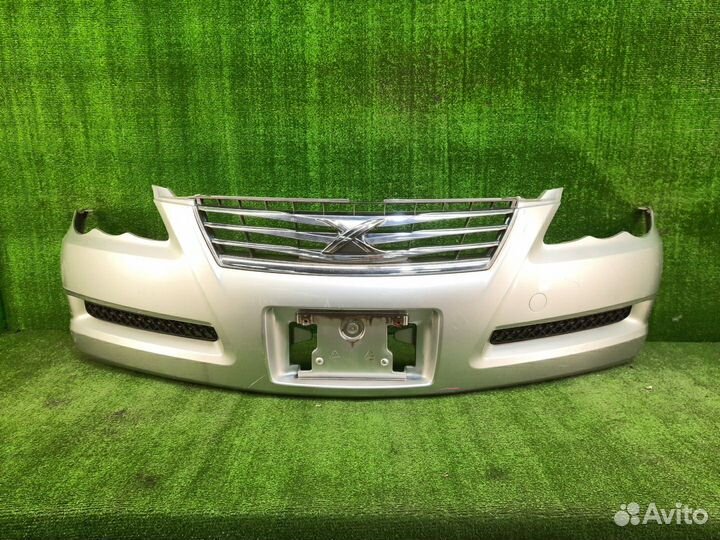 Бампер toyota mark X GRX120 0992 Передний царапины, решетка контрактная