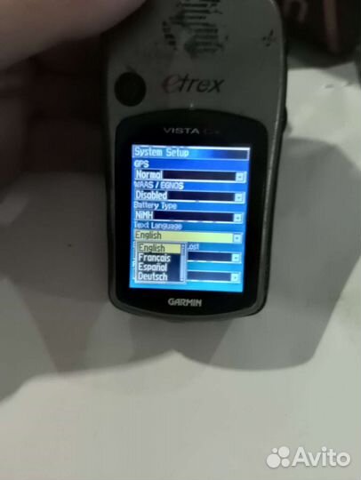 Навигатор garmin etrex vista cx