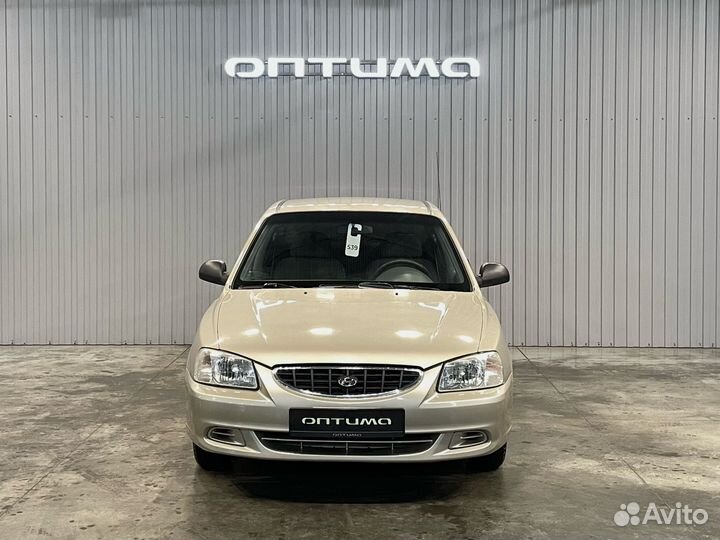 Hyundai Accent 1.5 AT, 2003, 222 540 км