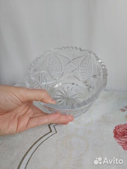 Хрустальная салатница