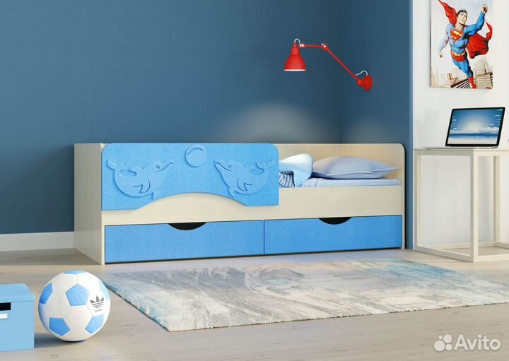 Детская кровать Дельфин