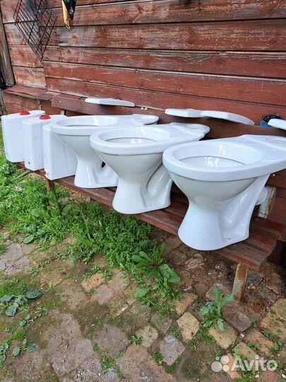 Унитаз напольный новый