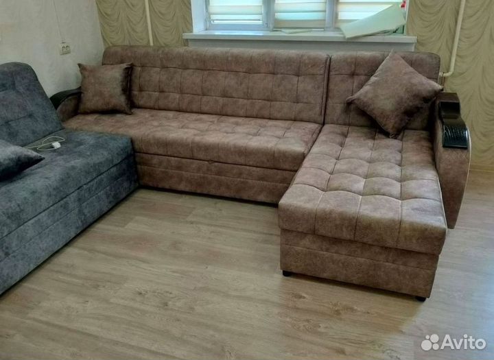 Угловой диван раскладной на заказ