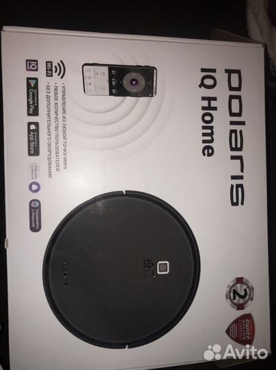 Робот пылесос polaris iq home