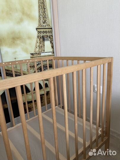 Детская кроватка икеа сниглар