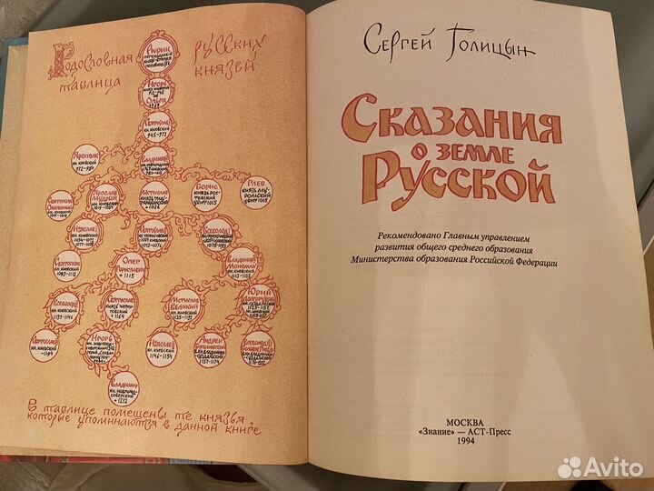 Сказания о земле Русской, С.М.Голицын