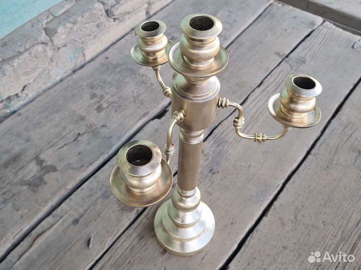 Подсвечник бронза