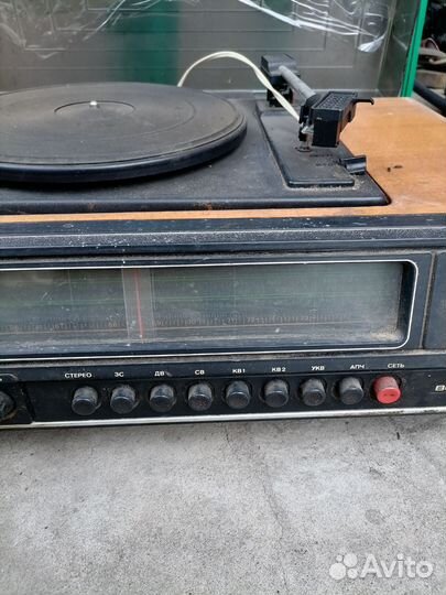Проигрыватель винила Вега 323 стерео