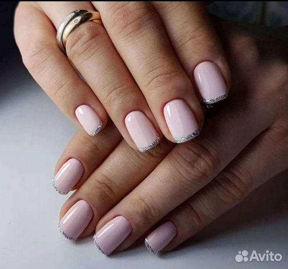 Маникюр с покрытием (на дому)